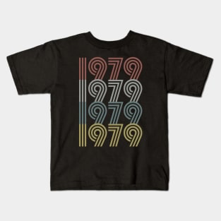 1979 Birth Year Retro Style Kids T-Shirt